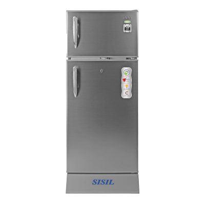 Sisil ECO Refrigerator – 2 Doors, 185L (Silver)